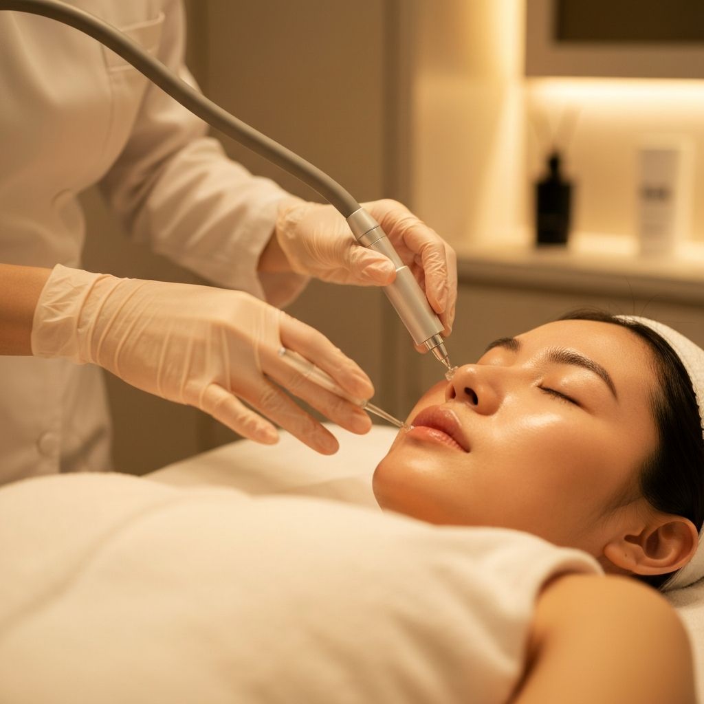 Procedimento de biomedicina estética